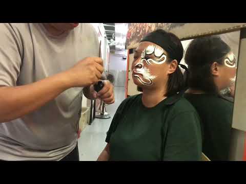 虎頭鍘將軍開臉 | TIGER GENERAL GUAN JIANG SHOU 官將首 face painting ritual | 中蓮殿官將首八將團 Singapore