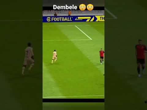 This is why Dembele is the best winger in the world #shorts #skills #efootball