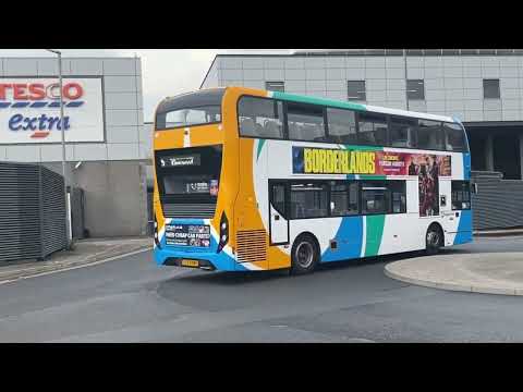 Buses at Hull Paragon Interchange - Monday 12th August 2024