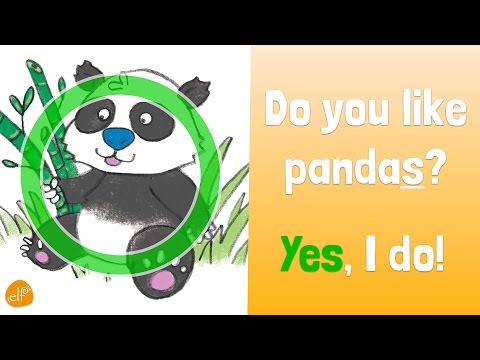 Do you like Pandas? - ESL Pattern Practice - ELF Kids Videos