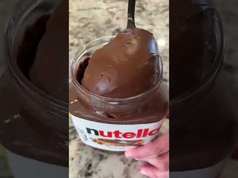 Nutella Brownies (4 Ingredients)