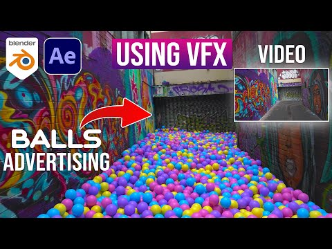 How To Create CGI 20,000 Bouncy Balls VFX In Blender | Blender VFX Tutorial