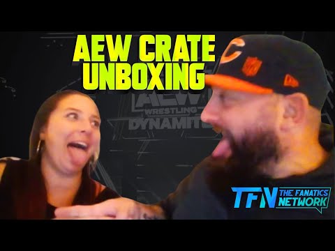 AEW Crate Unboxing | Sting, The Acclaimed, & More #aew #wrestling #unboxing #aewdynamite #toys