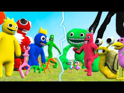 Who is the Strongest? Garten of Banban vs Rainbow Friends