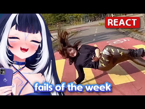 Shylily Reacts to Unexpected and Hilarious Fails 😭 - FailArmy