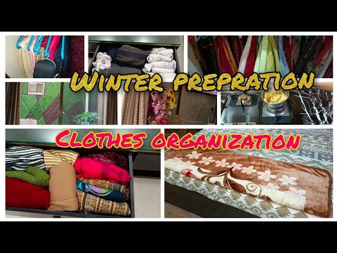 winters | winters arrival | winter clothes organization | winters preprations