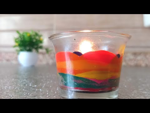 diy candle for diwali / diya decoration for diwali /diy diwali decoration ideas/@InduThoughts