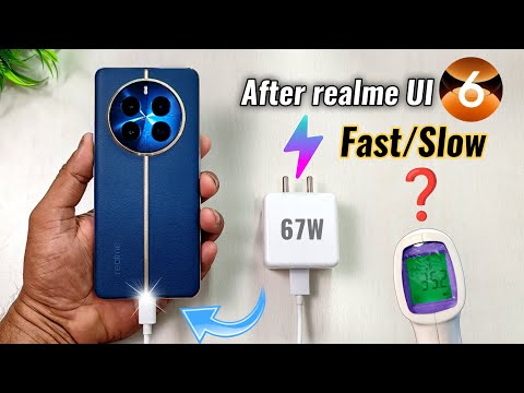 realme 12 Pro Charging Test After realme UI 6.0 Android 15 Update Fast or Slow ?