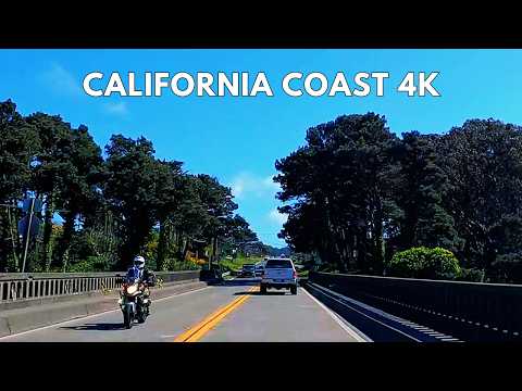 California Coast 4K Scenic Drive | Fort Bragg to Mendocino