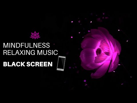 Mindfulness Black Screen | Relaxing sound for Sleep, Study or Meditation | BLACK SCREEN | 3 Hours