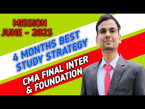 MISSION JUNE 2023 | CMA EXAM PREPARATION STRATEGY | HOW TO SCORE GOOD MARKS IN CMA EXAM | #cma