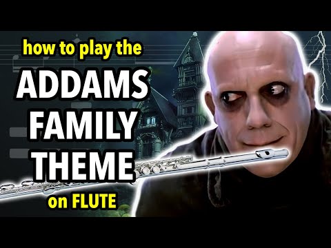 How to play the Addams Family Theme on Flute | Flutorials