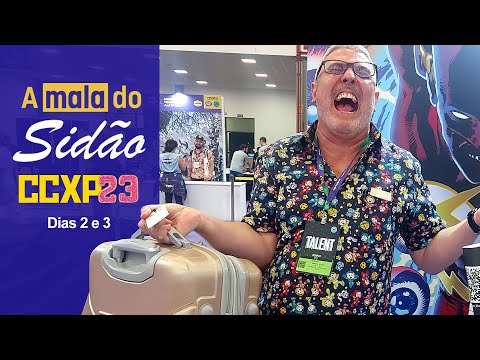 A Mala do Sidão | CCXP23: Dias 2 e 3