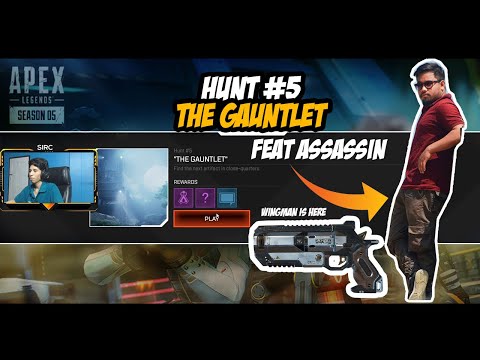 APEX LEGENDS SEASON 5  - The Broken Ghost - HUNT 5# "The Gauntlet" - QUEST - Ft ASSASSIN