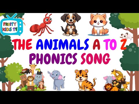 Phonics Song from A to Z | Fun & Educational Song for Kids and Babies! | Animals for kids #animals