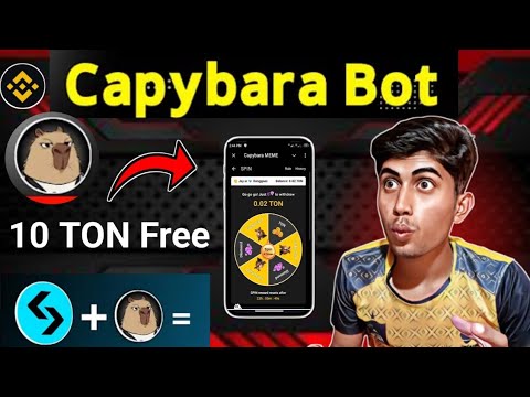 Capybara Airdrop 🤑 New Mining Project  Capybara New Mining || Capybara Meme Airdrop Real or Fake