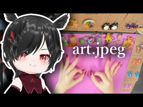 Chibi Vtuber Yaps and Crafts- HANDCAM - EN/JP/VN