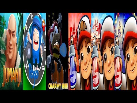 Subway Surfers Christmas VS Istanbul Paris Jumanji Epic Oddbods Turbo Run Racing Pogo Sonic  CHARMY