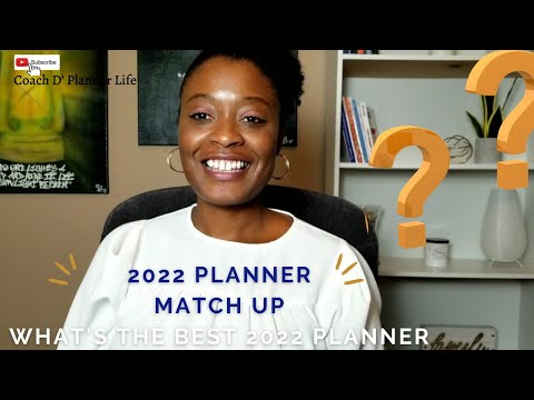 The Best Planner| Planner Match Up Series