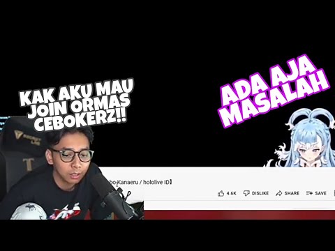 Bang Upi yang gagal join cebokerz karena live kobo yang bermasalah