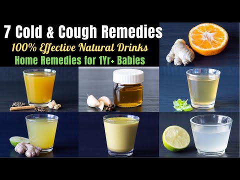 Natural Home Remedies for Cold & Cough for 1Yr+ Babies | 100% Effective