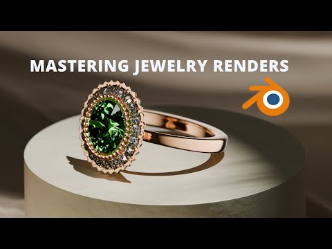 Mastering Jewelry Renders: Simple Compositing in Blender