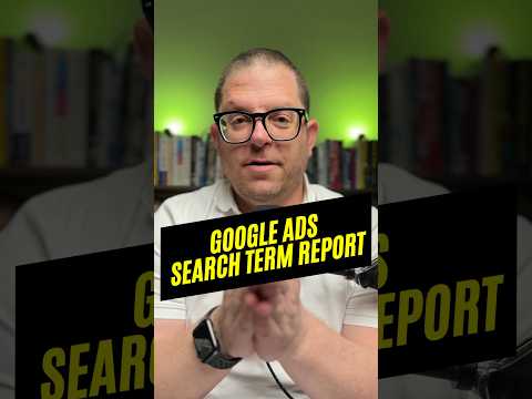 The search term report in Google Ads is your best tool to optimise your Google Ads campaigns.