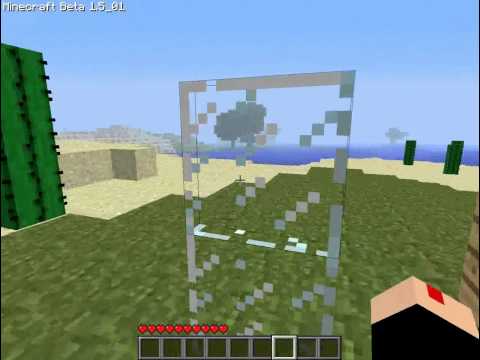 Minecraft Mod Review - Michielcx's Glass Door