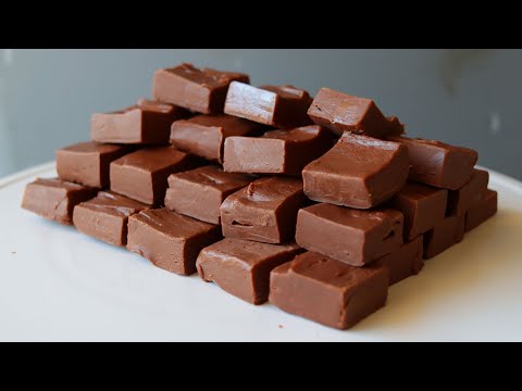 3-Ingredient Fudge Recipe | Easy Homemade Fudge