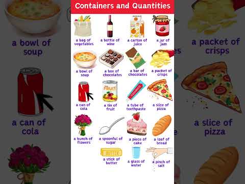 Containers and Quantities