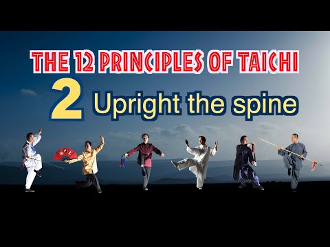 【THE 12 PRINCIPLES OF TAICHI】 2. Upright the spine