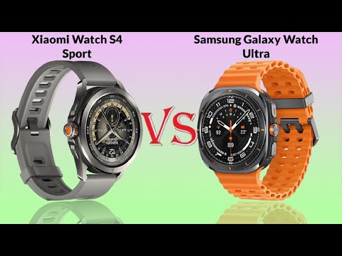 Xiaomi Watch S4 Sport vs Galaxy Watch Ultra