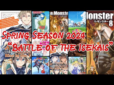 “The Battle of Isekai’s” Anime Spring Season 2024!