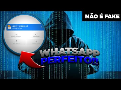 LANÇOU!! NOVO WHATSAPP PRIMARIO IMUNE AS NOVAS TRAVA 100% ( ADRIAN MODDER V3 )