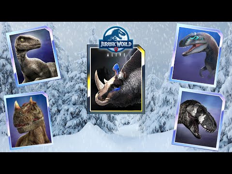 Jurassic World Alive OMEGA RUSH & a NEW APEX in a Pear Tree!