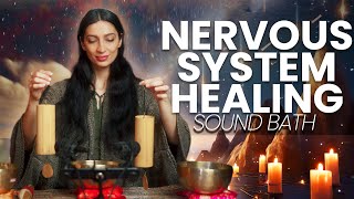 Parasympathetic Nervous System Healing Frequency Music - Sound Bath Meditation