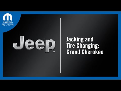 Jacking and Tire Changing | How To | 2025 Jeep Grand Cherokee