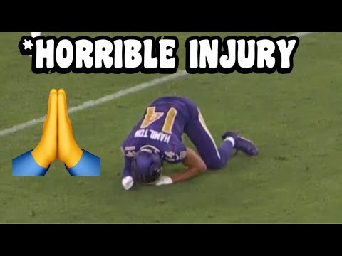 Kyle Hamilton NASTY Ankle Injury 😳🙏 Bengals Vs Ravens