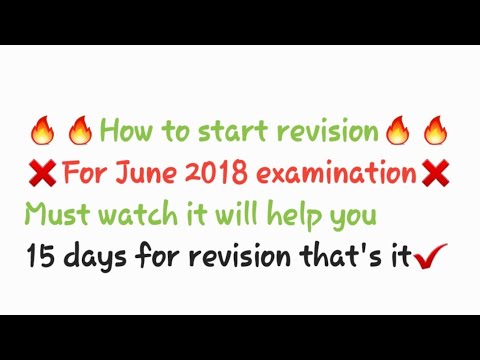 VIMP How to do revision and important tips