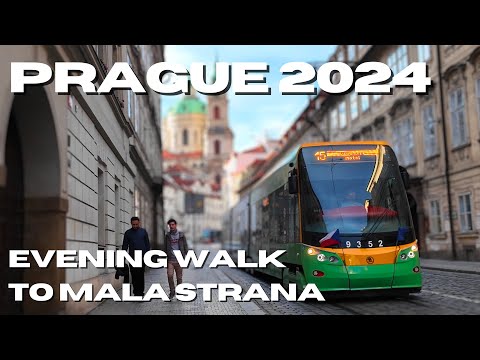 PRAGUE Walking Tour 4K 🇨🇿 Walk to Malá Strana