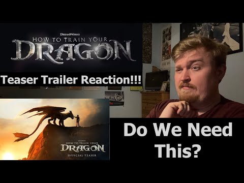 Do We Need This? How To Train Your Dragon Live Action Teaser Trailer Reaction!!!