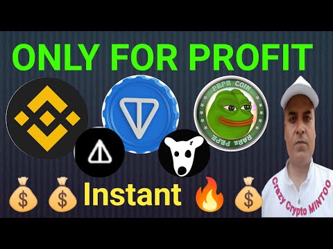 Instant Profit  BNB, PEPE, NOTCOIN, TONCOIN, DOGS || Agent 301 || Major Mining || Bitcoin