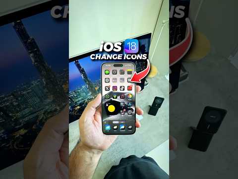 How To Change iOS18 App Icons 📲 #ios18
