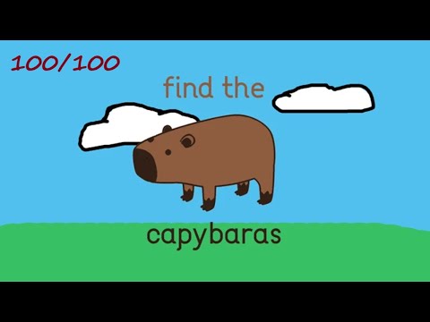 Find The Capybaras Walkthrough - All Capybaras Locations (Roblox)