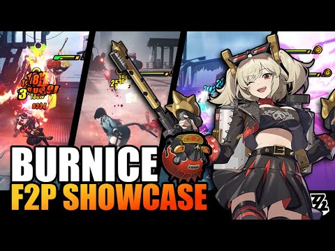 M0S0 F2P Burnice Ambush 4-5 Showcase, 4 Teams | Zenless Zone Zero