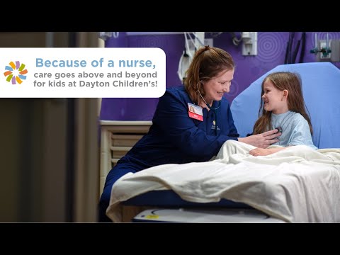 Because of a nurse, care goes above and beyond at Dayton Children's!