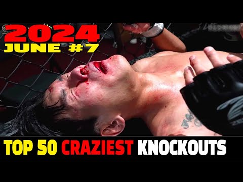 Top 50 Craziest Knockouts of June 2024 #7 (MMA•Muay Thai•Boxing•kickboxing)