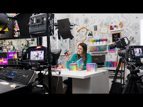 Behind the Scenes: Sarah Clark Streams her Art with Blackmagic Design