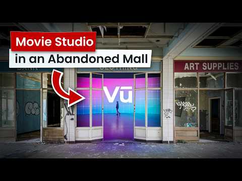 From abandoned mall to high-tech movie studio [Vu Studio Tour]