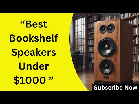 "Best Bookshelf Speakers Under $1000 in 2025, Clear Sound, Deep Bass,& Great Value" Win Online(FREE)